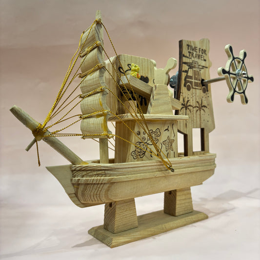 Musical Wooden Ship