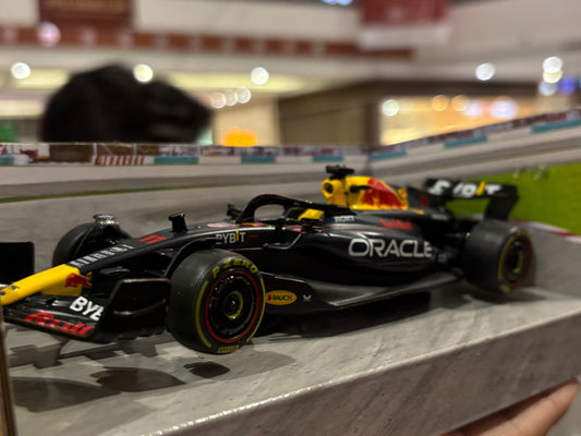 Max Verstappen's Redbull F1 Miniature Car by Bburago