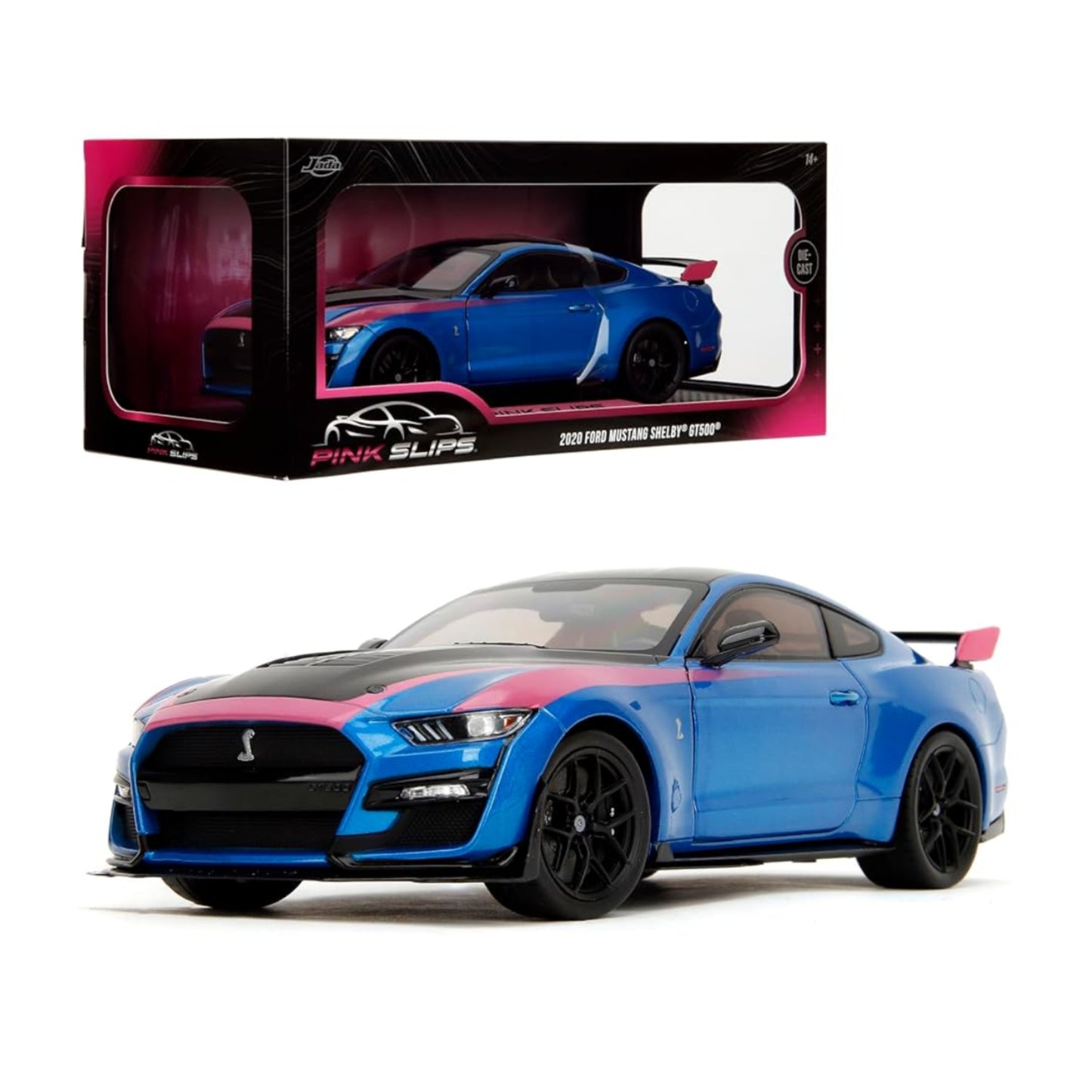 Jada Pink Slips 1:18 2020 Ford Mustang Shelby GT500 (Wave 2) Diecast Model