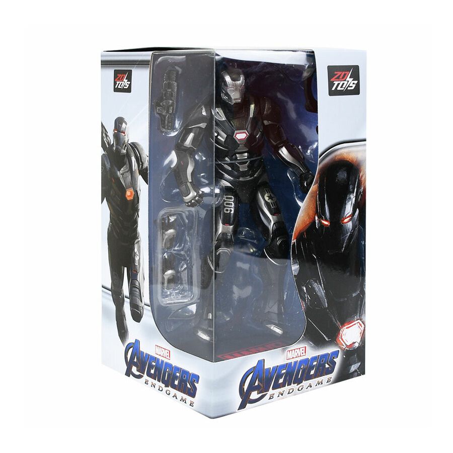 ZD Toys Avengers: Endgame War Machine 1/10 Scale Action Figure