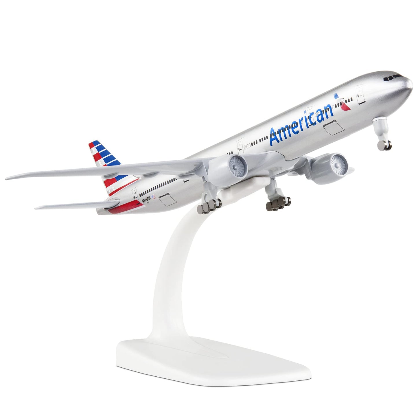 American Airlines Boeing 777 1:200 Scale Diecast Airplane Model (20cm)