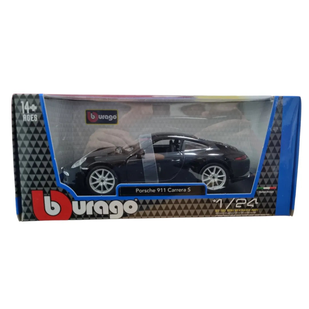 Bburago 1:24 Porsche 911 Carrera S Diecast Car