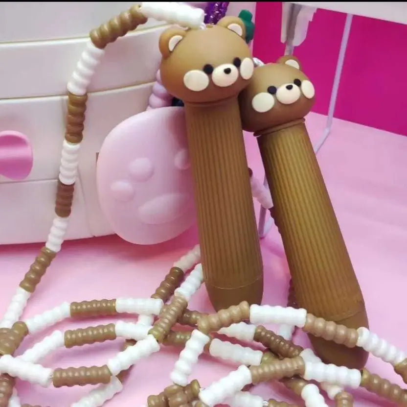 Coffee Bear Skipping Rope