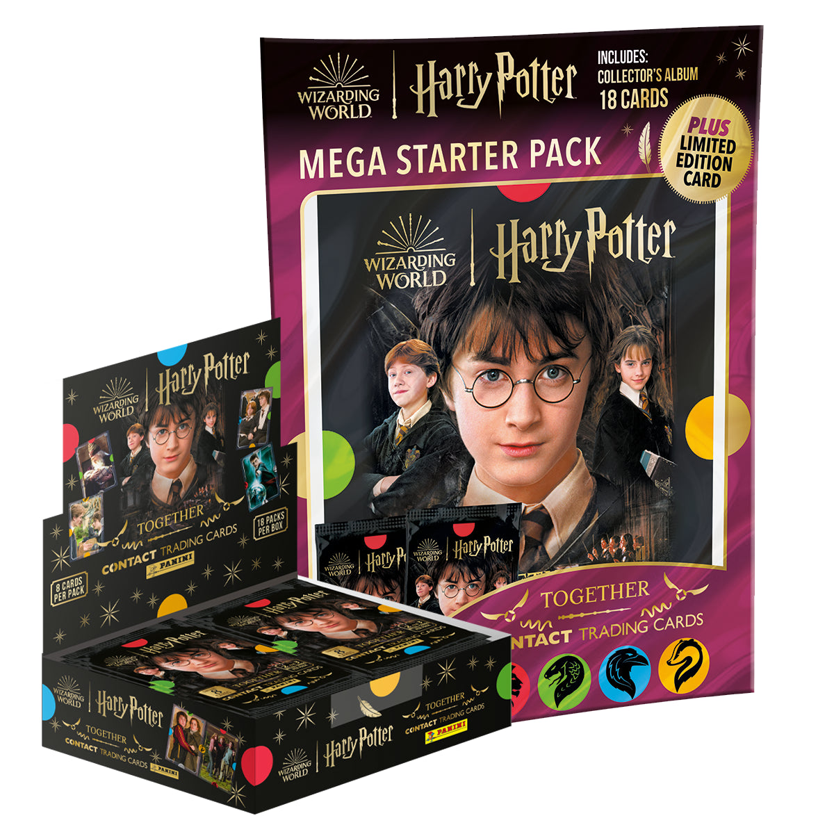 Panini Harry Potter Together Trading Cards Booster TCG Pack