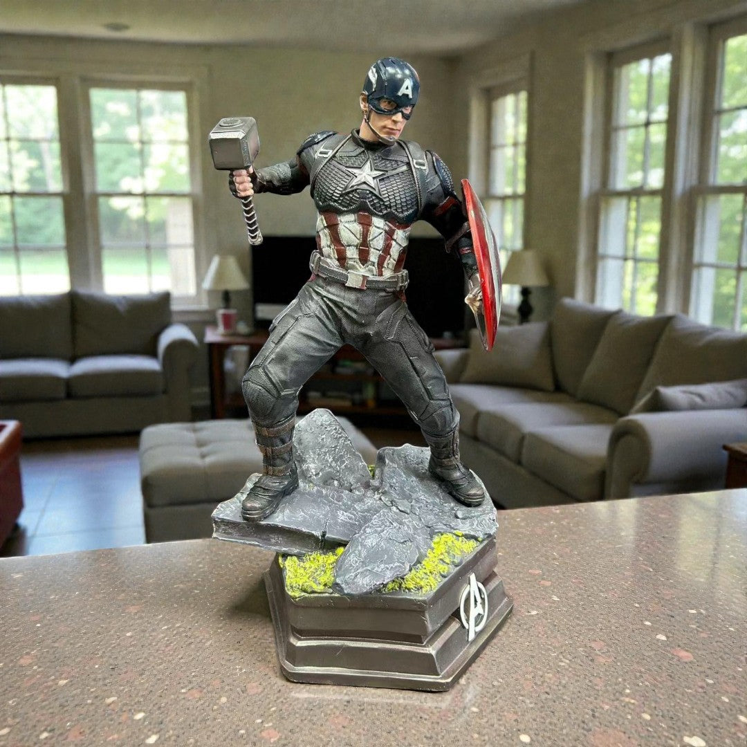 Captain Americal Mjolnir Action Figure