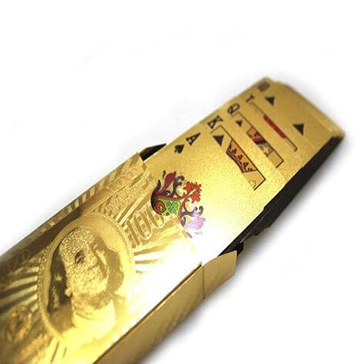 Playing cards SIL/Gold