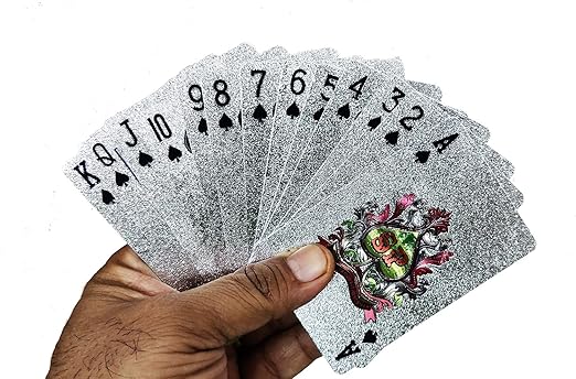 Playing cards SIL/Gold