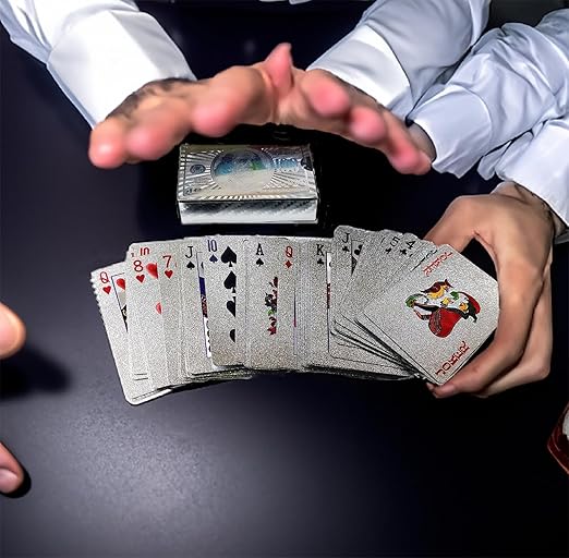 Playing cards SIL/Gold
