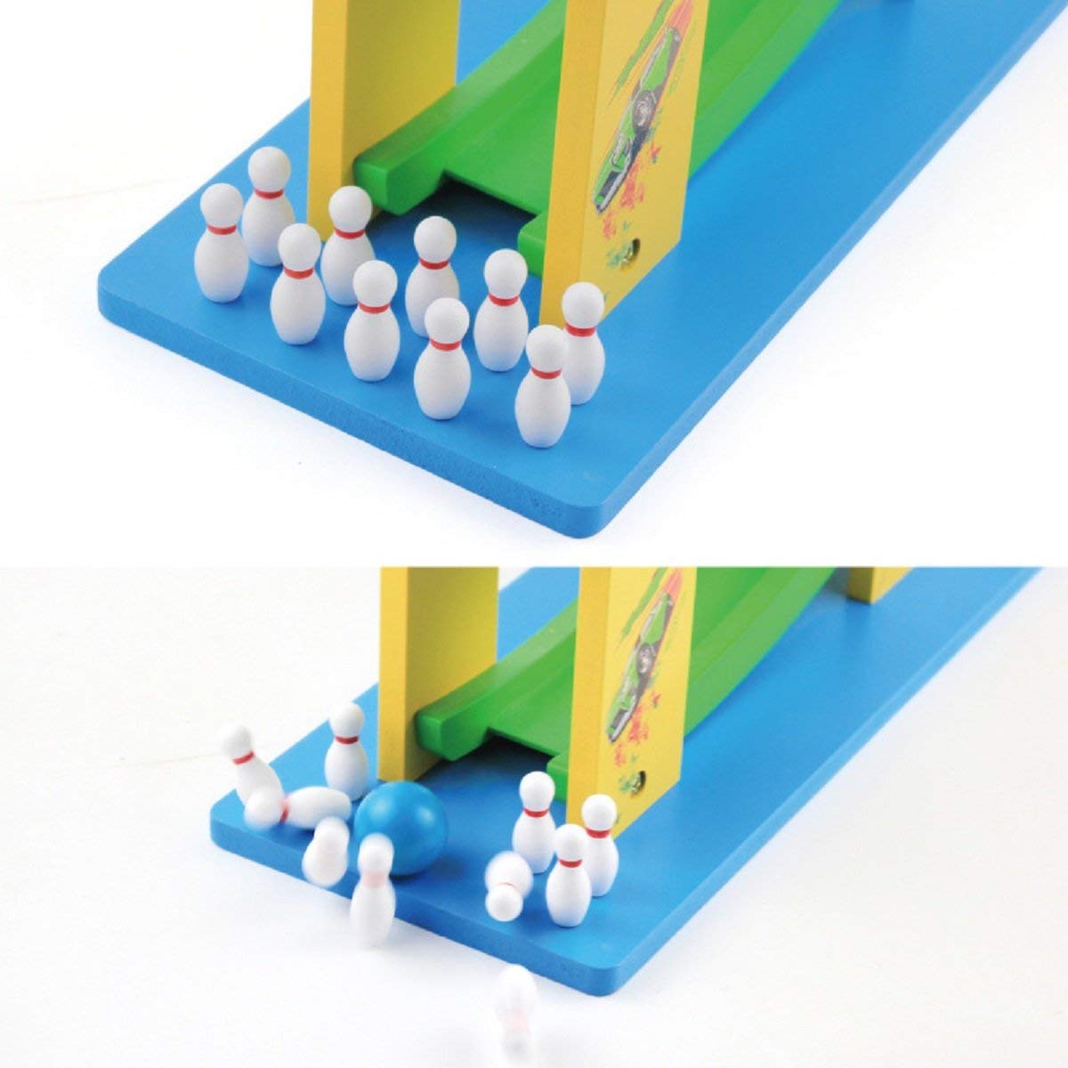 Wooden Giant Race Track Car Puzzle