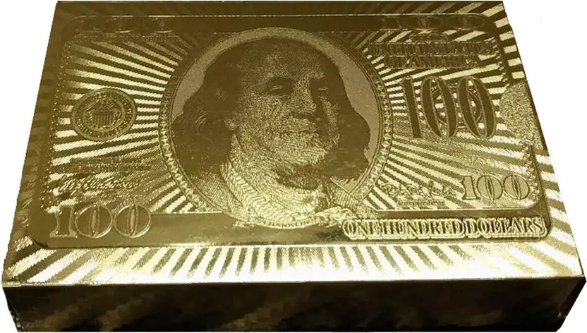 Playing cards SIL/Gold