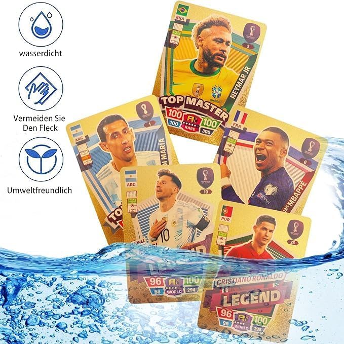 Football Star 55 Gold/Silver Cards