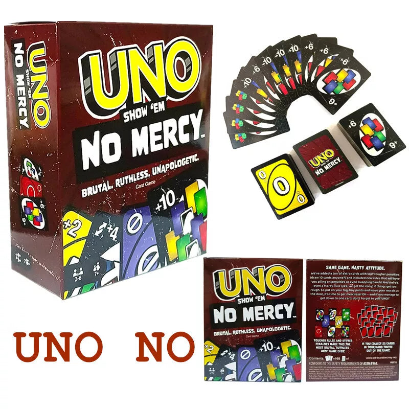 UNO Show ‘Em No Mercy Card Game