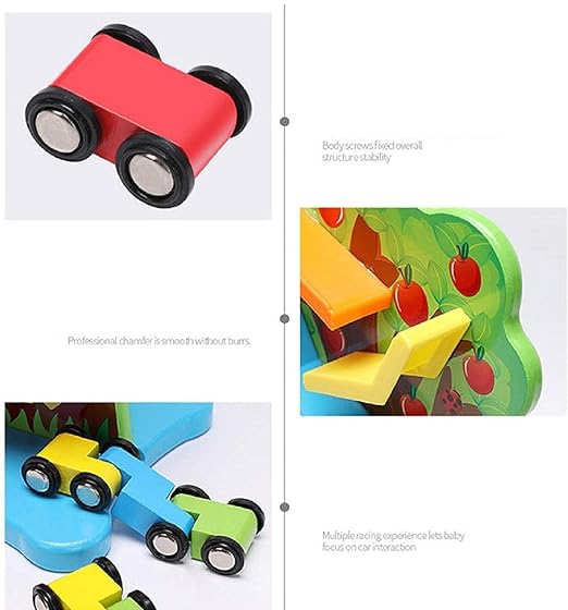 Squirrel Taxiway Kids Educational Toy Car Taxi Wooden Toy