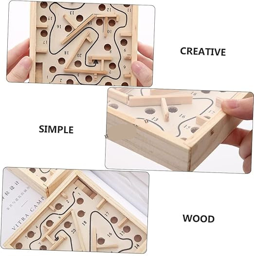 Wooden Maze Puzzle