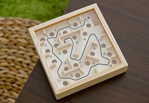 Wooden Maze Puzzle
