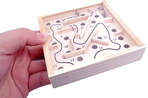 Wooden Maze Puzzle