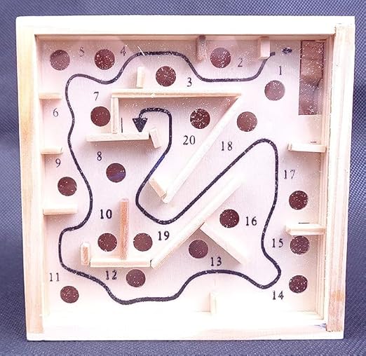 Wooden Maze Puzzle