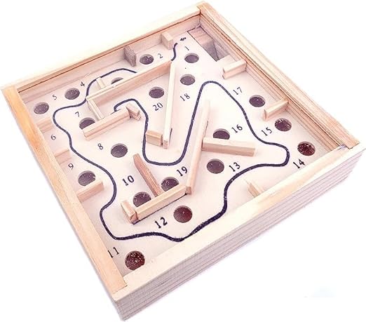 Wooden Maze Puzzle