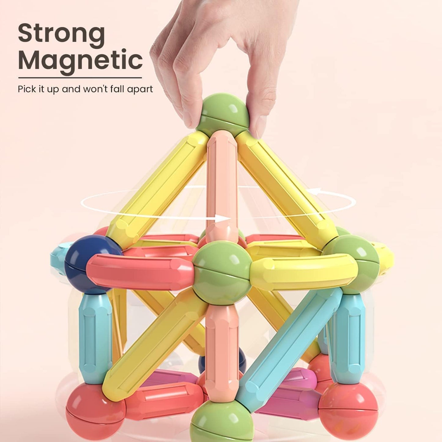 DIY STEM Magnetic Sticks 25pc