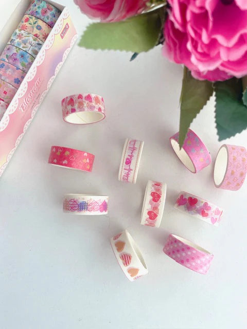 Kawaii Washi Tape - 10 Pcs