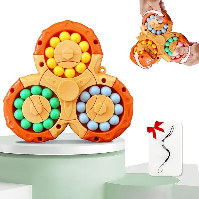 Rotating Magic Beads Cube