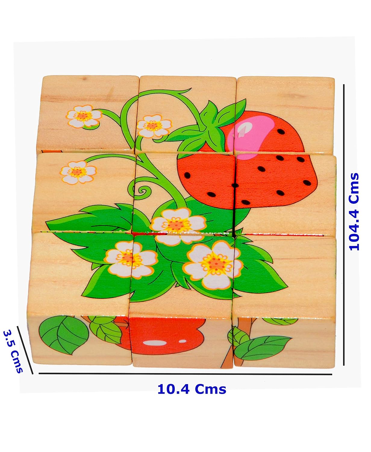 Wood Block Puzzles for Small Kids.