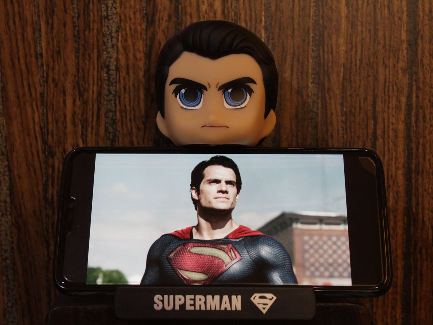 Superman Bobble Head Mobile Holder