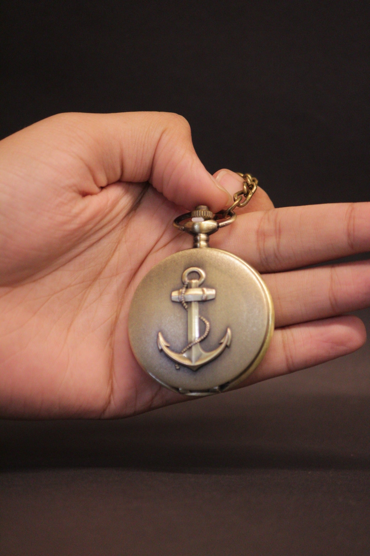 Anchor Pocket Watch