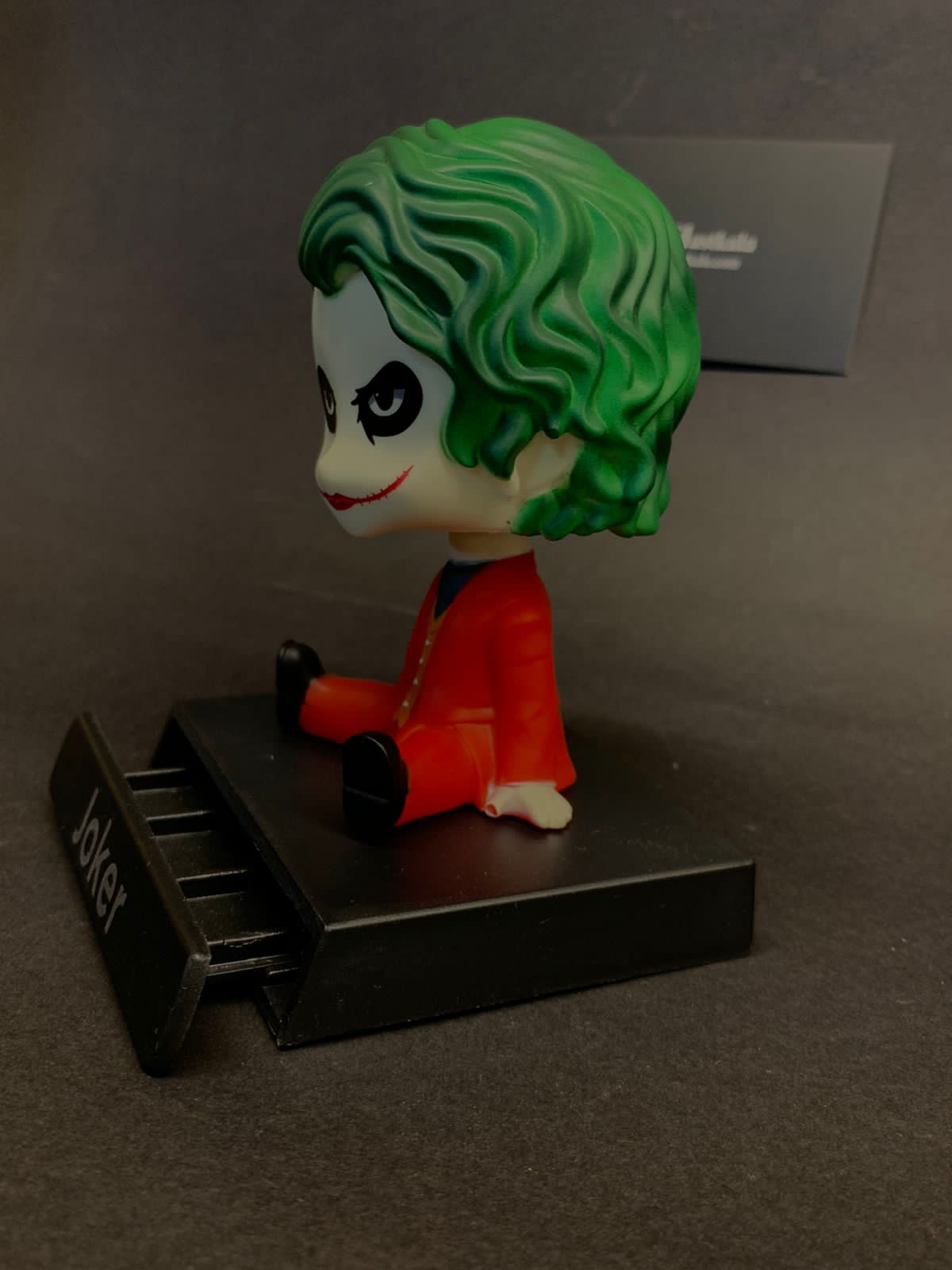 The Joker Red Suit Bobblehead