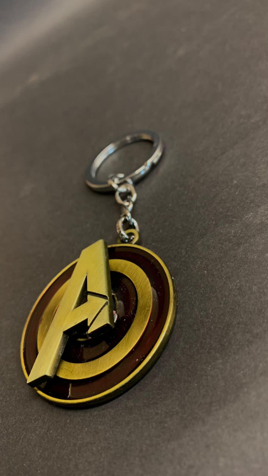 Avengers Logo Spinning Keychain