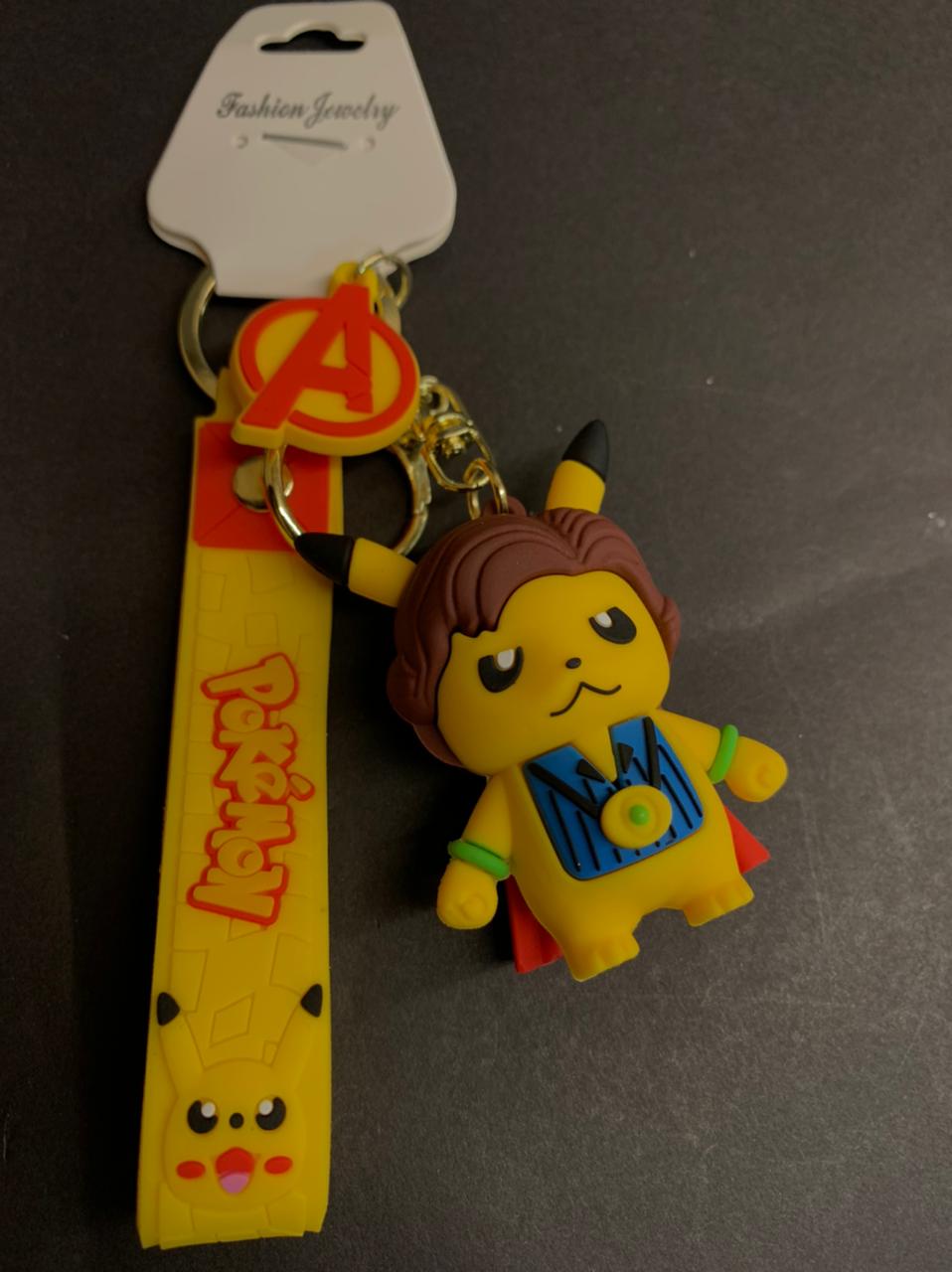 Pikachu Avengers Keychain