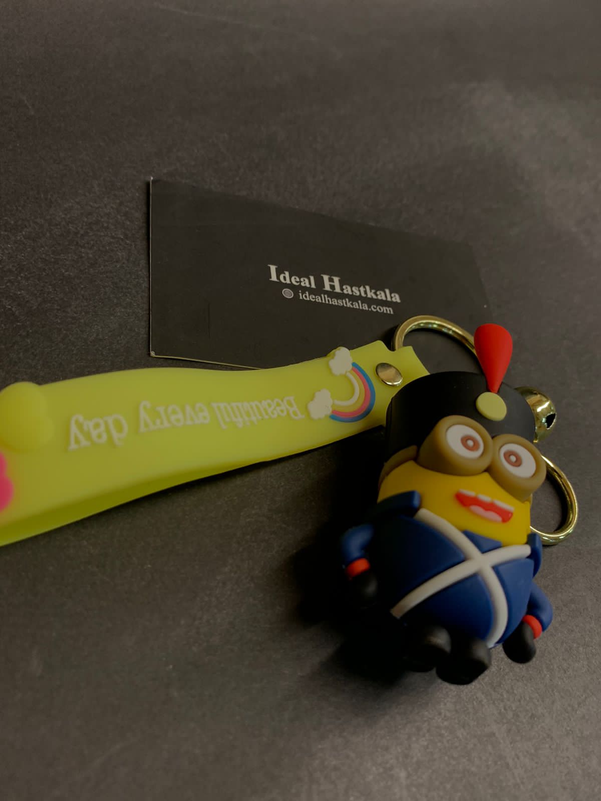 Minion Silicon Keychains