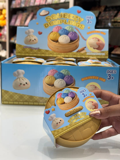 Squeezy Dumplings Squishy Fidget Toy