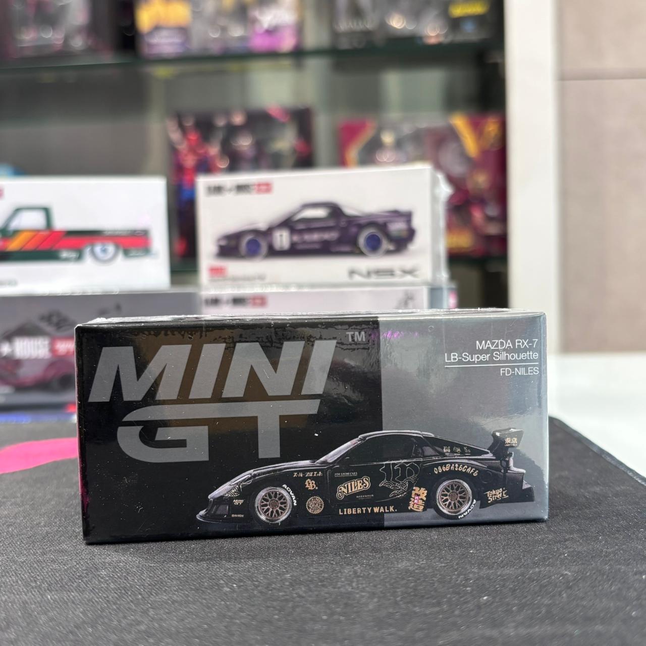 MiniGT 1:64 Mazda RX-7 LB-Super Silhouette FD-NILES Diecast Model