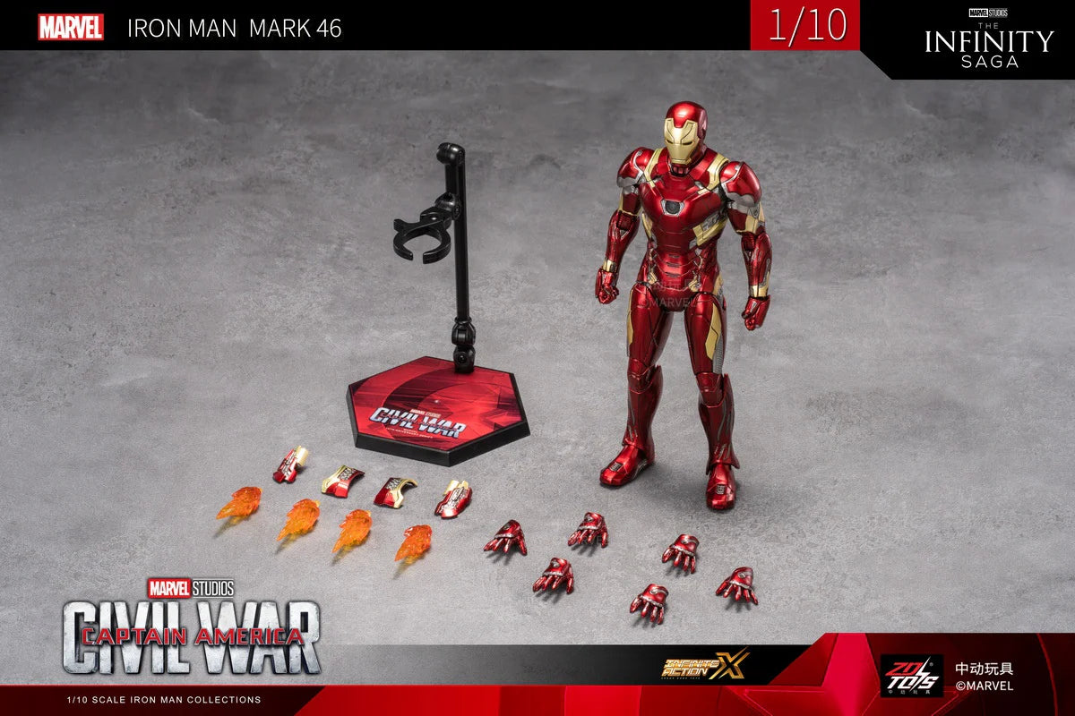 ZD Toys Iron Man Mark 46 Action Figure (Captain America: Civil War)