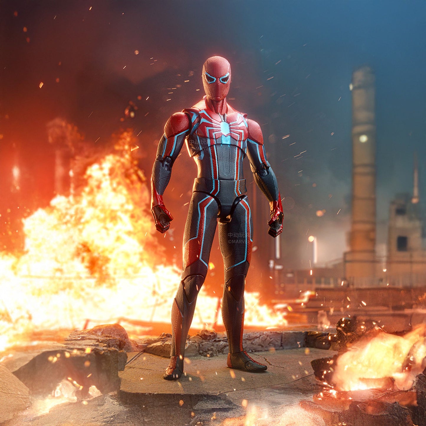 ZD Toys Spider-Man Velocity Suit 1/10 Scale Action Figure