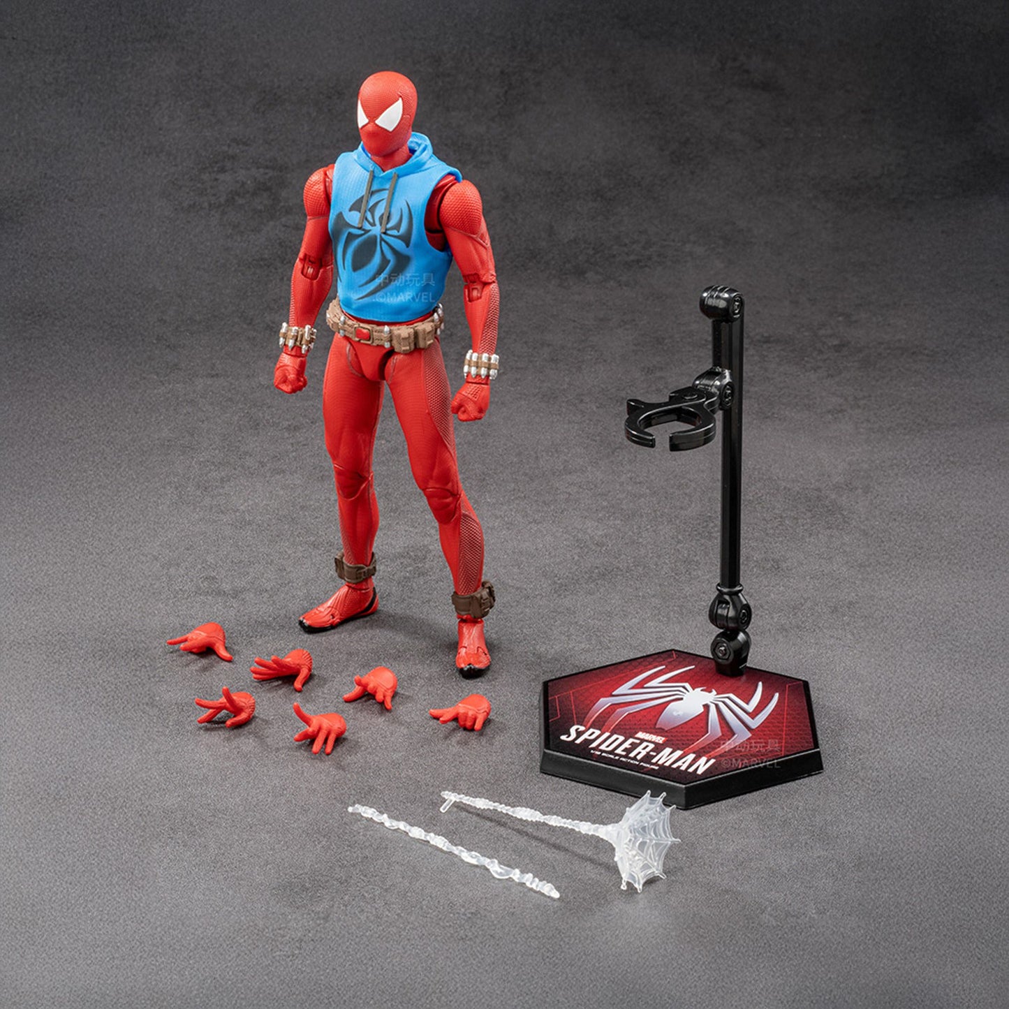 ZD Toys Spider-Man Scarlet Spider Suit 1/10 Scale Action Figure