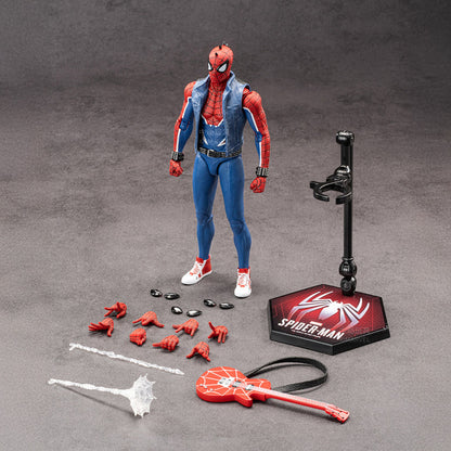 ZD Toys Spider-Man Spider Punk Suit 1/10 Scale Action Figure