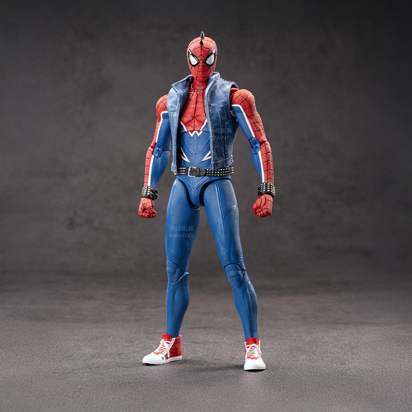 ZD Toys Spider-Man Spider Punk Suit 1/10 Scale Action Figure