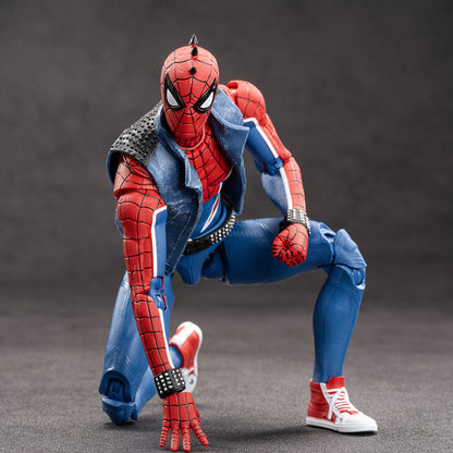 ZD Toys Spider-Man Spider Punk Suit 1/10 Scale Action Figure