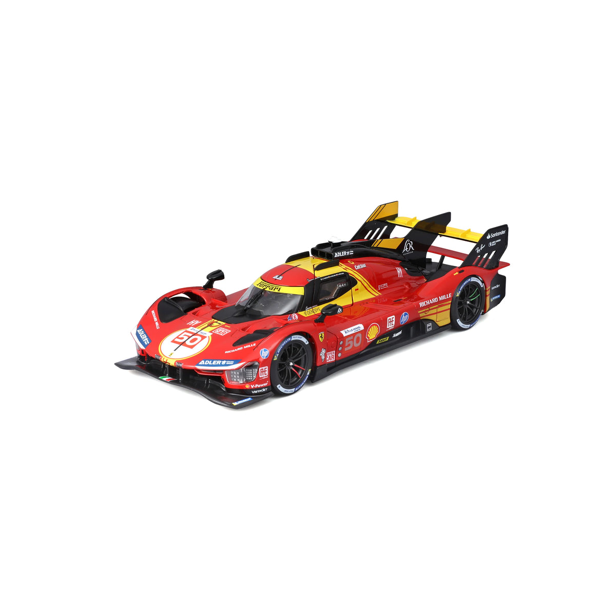 Bburago Ferrari 499P 2024 24h Le Mans Champion #50 1:24 Scale Diecast Model