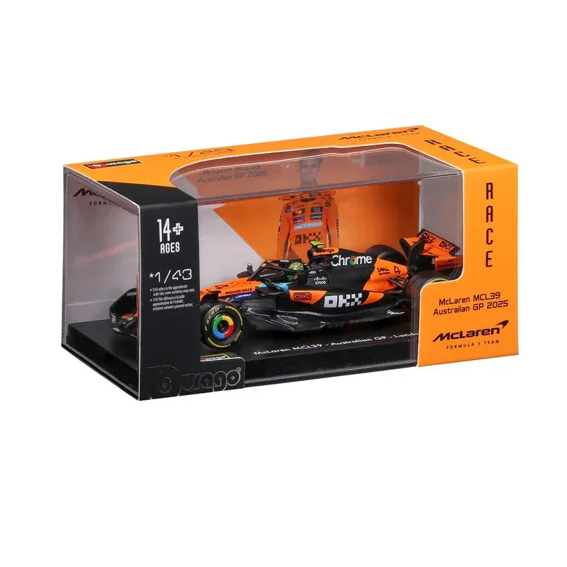 Bburago 1:43 McLaren MCL39 F1 Australia GP 2024