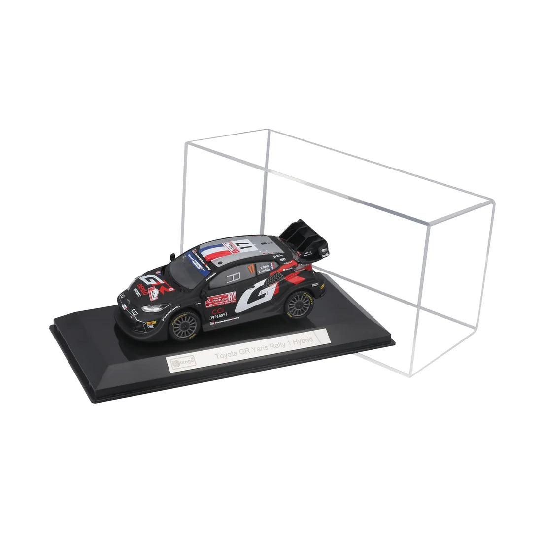 Bburago Toyota GR Yaris Rally 1 Hybrid #17 1:43 Scale Diecast Model