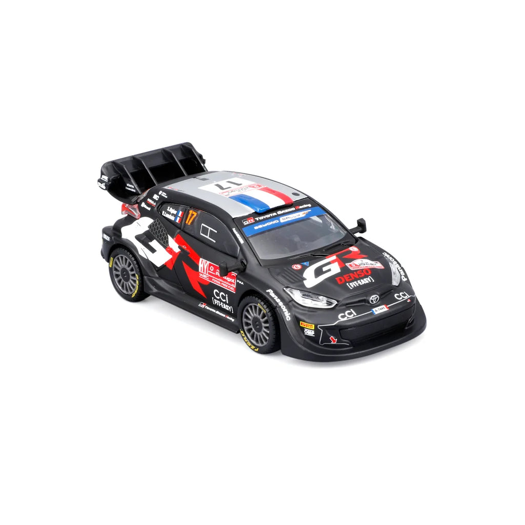 Bburago Toyota GR Yaris Rally 1 Hybrid #17 1:43 Scale Diecast Model
