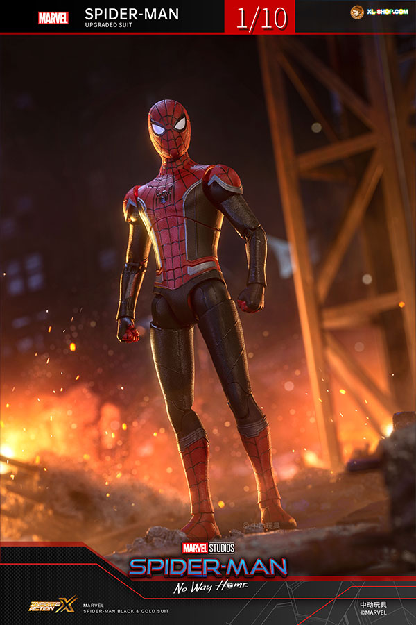 ZD Toys Spider-Man: No Way Home Upgraded Suit Action Figure