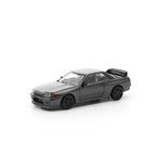 Pop Race Nissan Skyline GT-R R32 Dark Chrome Series 1:64 Scale Diecast Model Car
