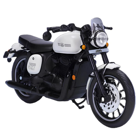 Maisto Jawa 42 Sirius White 1:18 Scale Diecast Motorcycle