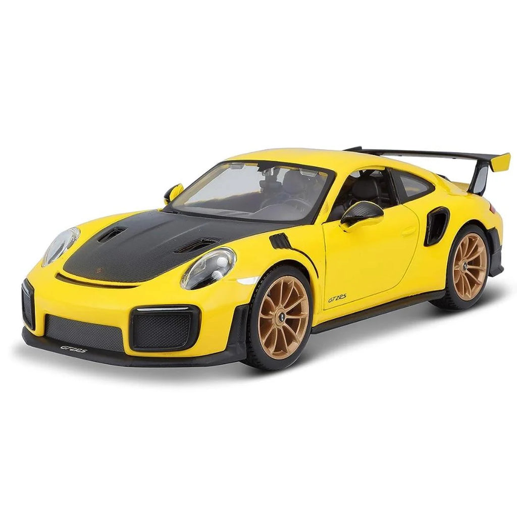 Maisto Porsche 911 GT2 RS Yellow 1:24 Scale Diecast Model