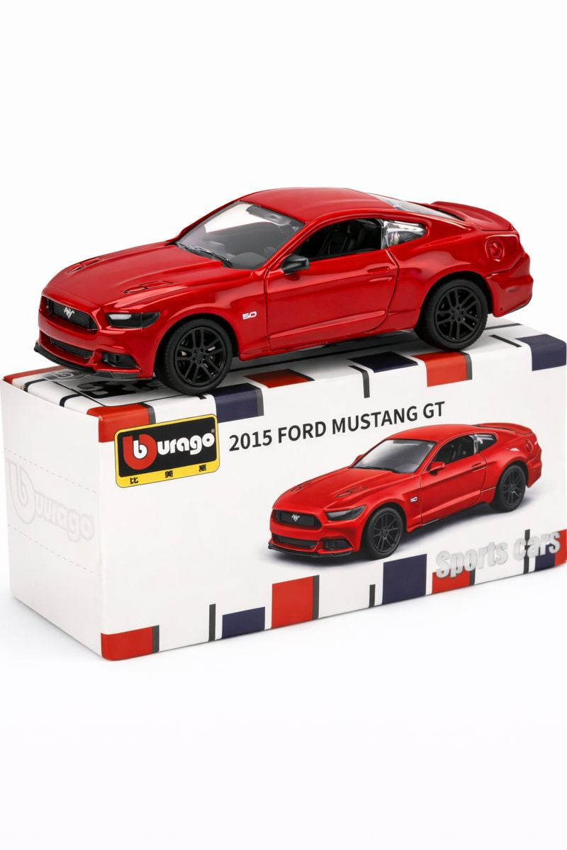 2015 Ford Mustang GT Official 1:64 Scale Model Car by Bburago