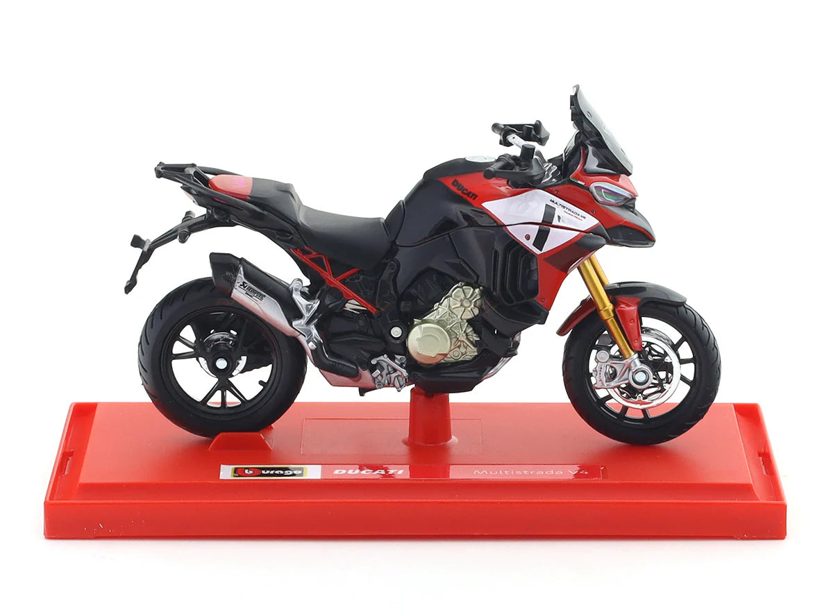Bburago 1:18 Ducati Multistrada V4 Motorcycle Model